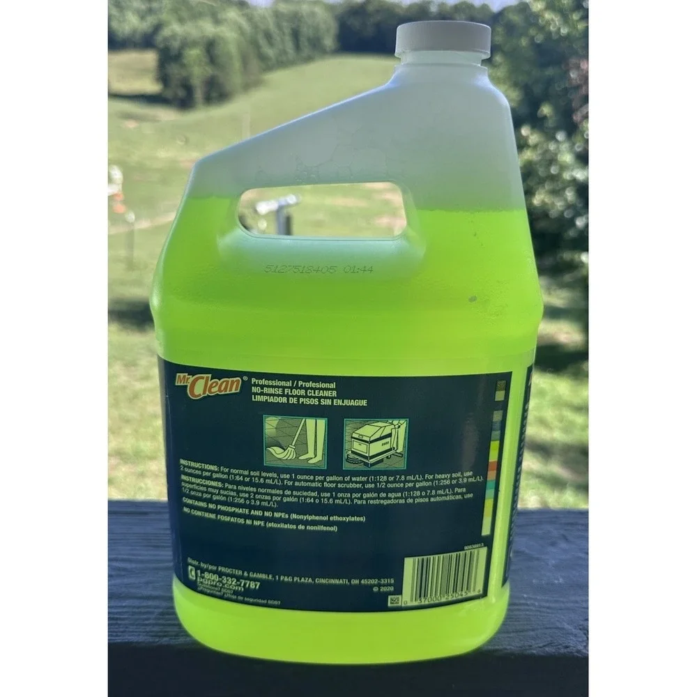 Floor Cleaner from Mr. Clean Professional, No-Rinse Ready to Use Cleaner 3.78 L